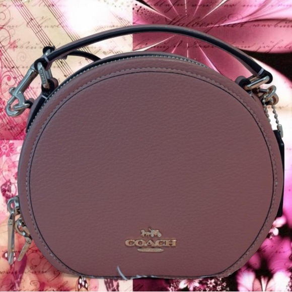 Coach Mauve Leather Crossbody Bag - Picture 1 of 6